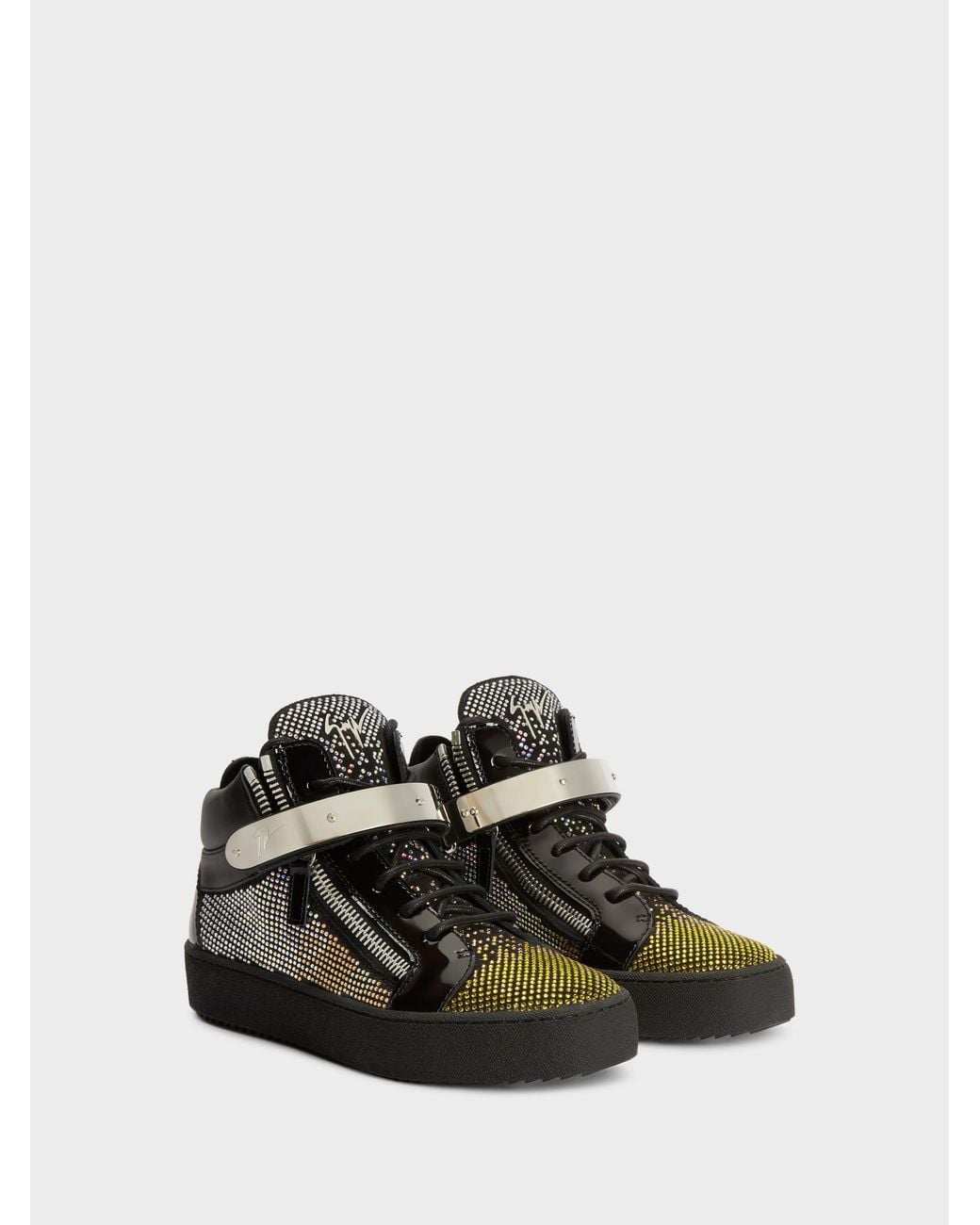 Giuseppe Zanotti White Coby Mid Top for men