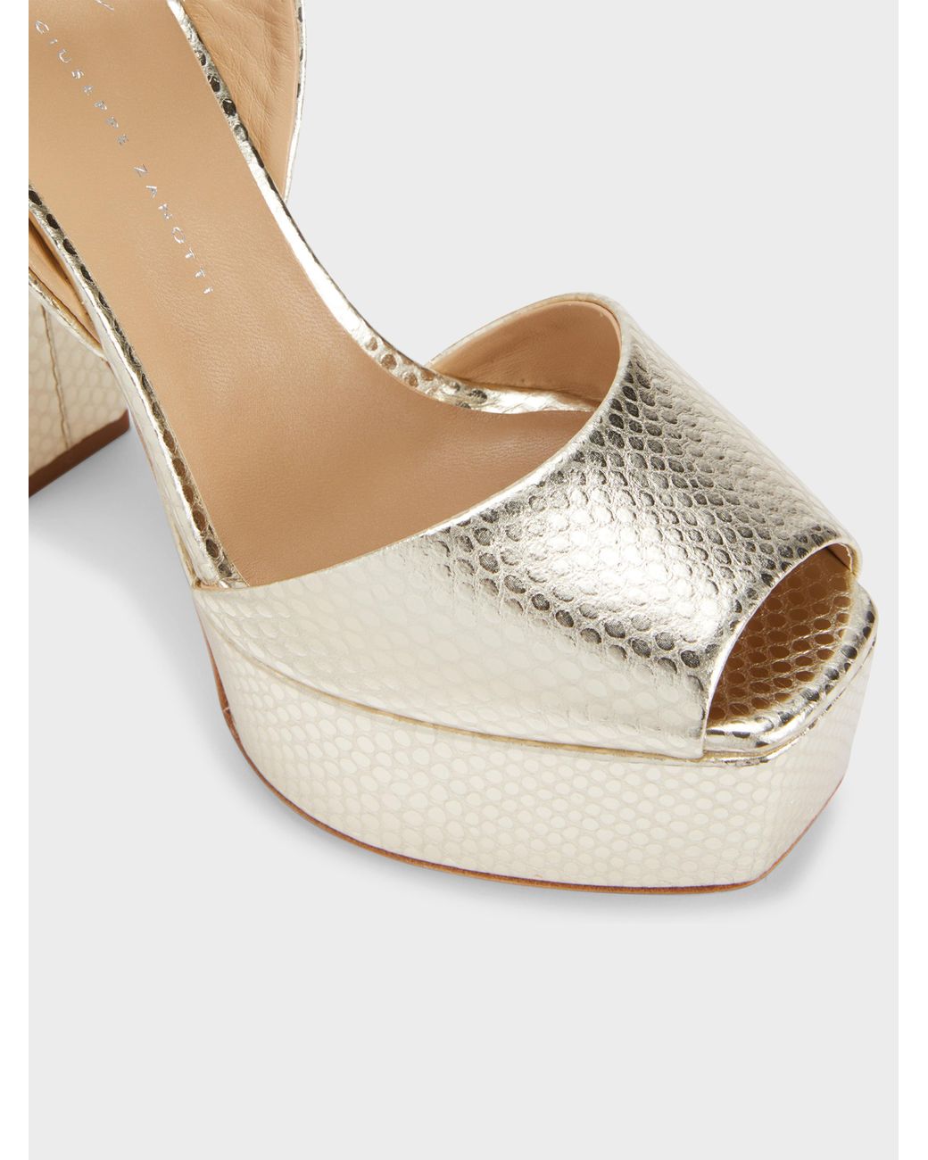 Giuseppe Zanotti White Betty Sandal