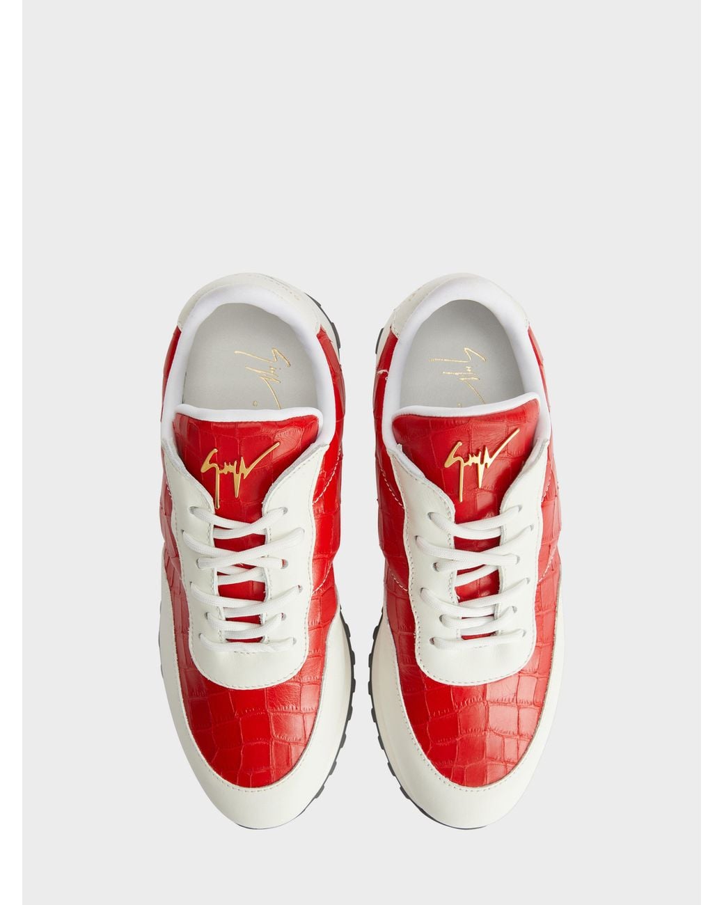 Giuseppe Zanotti White Jimi Running Runner