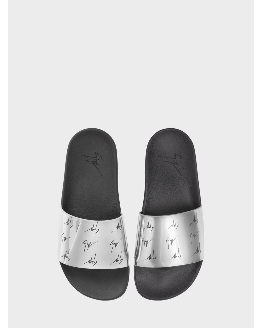Giuseppe Zanotti White Brett Slide