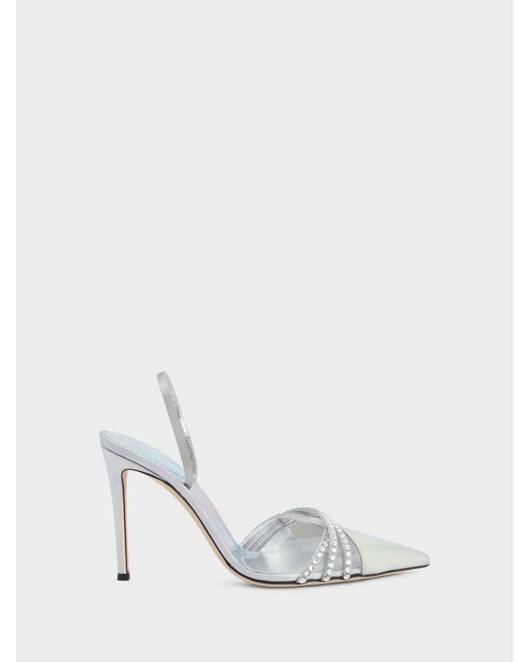 Giuseppe Zanotti White Claralie Slingback 105
