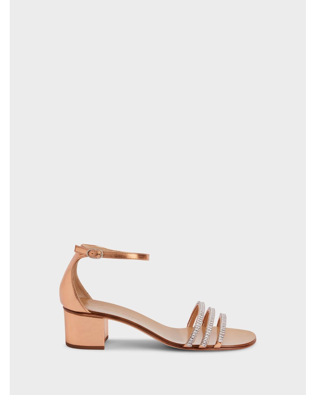 Giuseppe Zanotti Natural Martha Flat Sandal