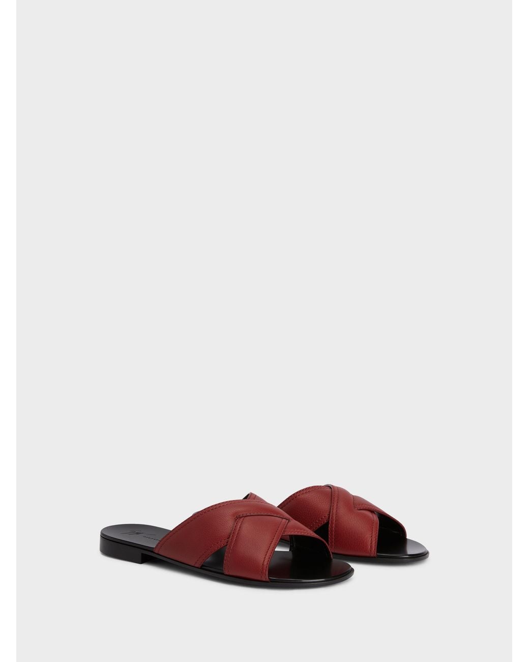 Giuseppe Zanotti Red Flavio Sandal for men