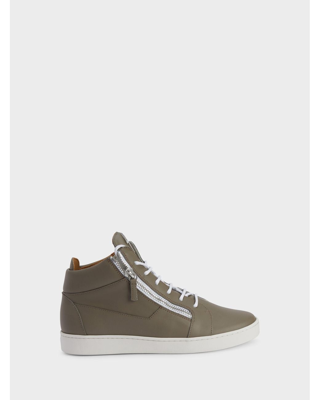 Giuseppe Zanotti White Kriss Mid Top for men