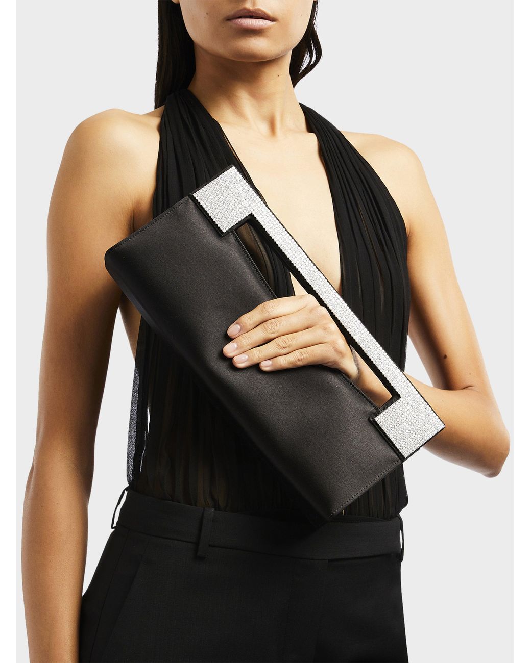 Giuseppe Zanotti White Party Bag Clutch