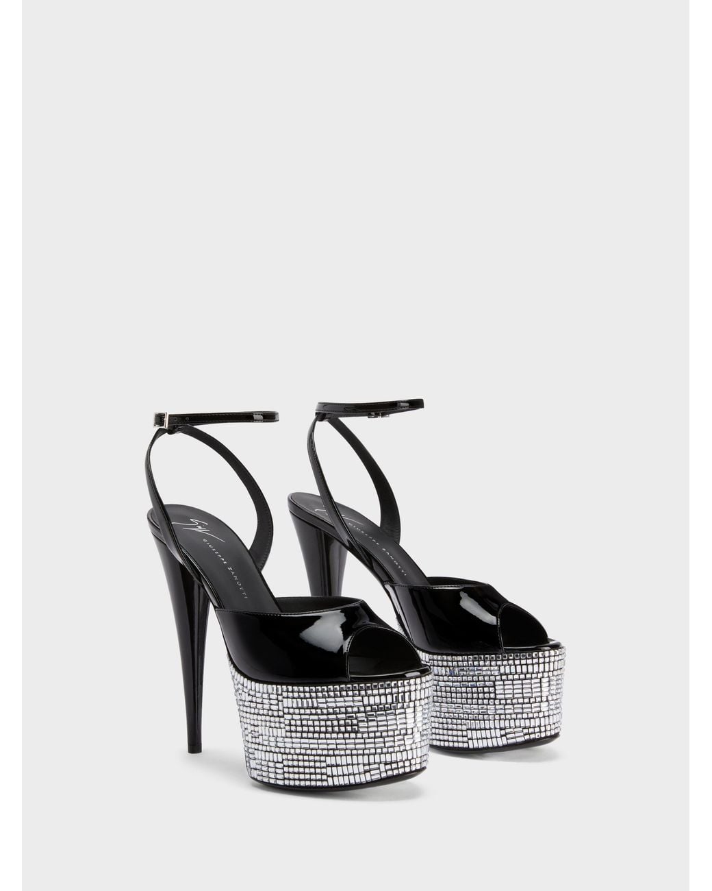 Giuseppe Zanotti White Gz Aida Sandal 150