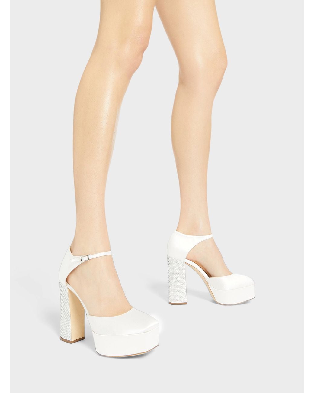 Giuseppe Zanotti White Bebe Pixel