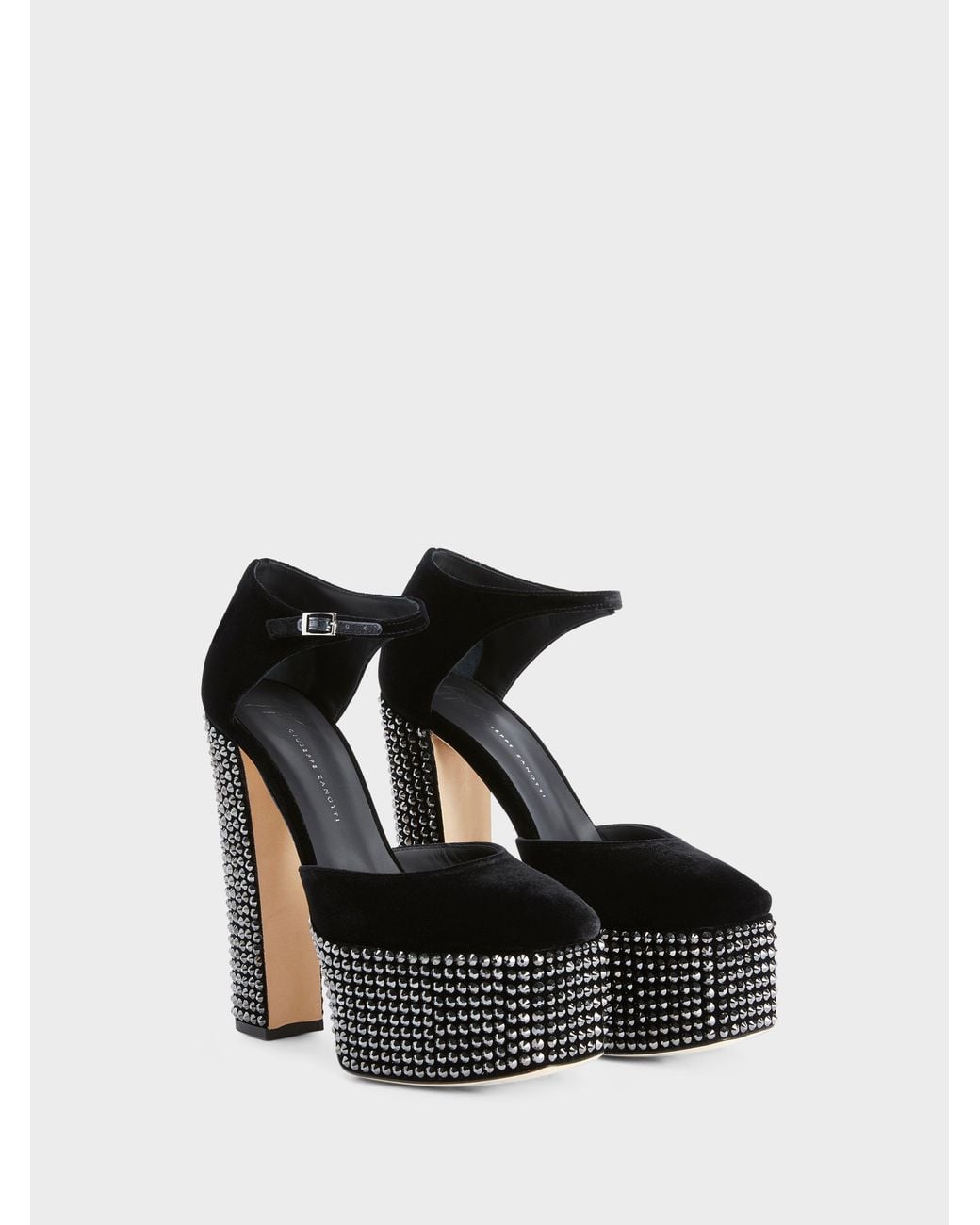 Giuseppe Zanotti Black Bebe Strass