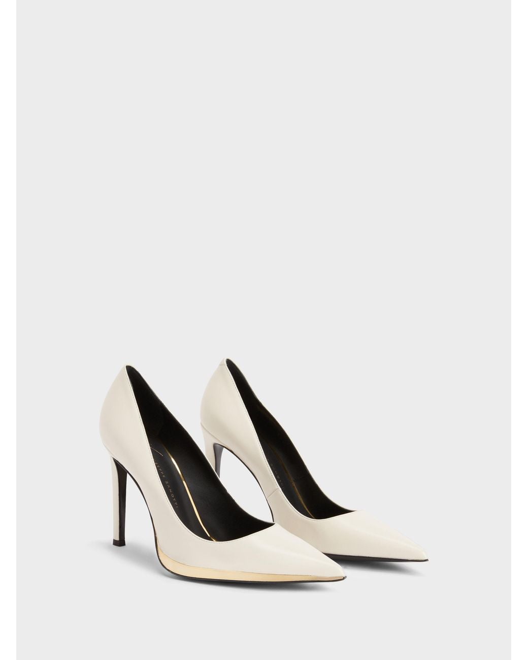 Giuseppe Zanotti White Virgyn Pump 105