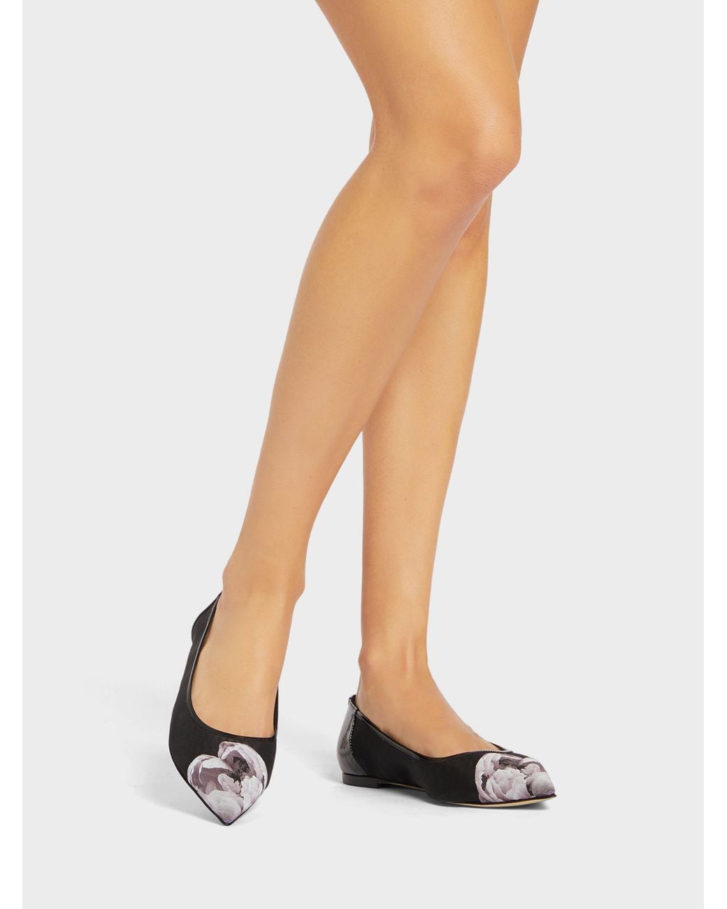 Giuseppe Zanotti White Forever Bloom Ballerina