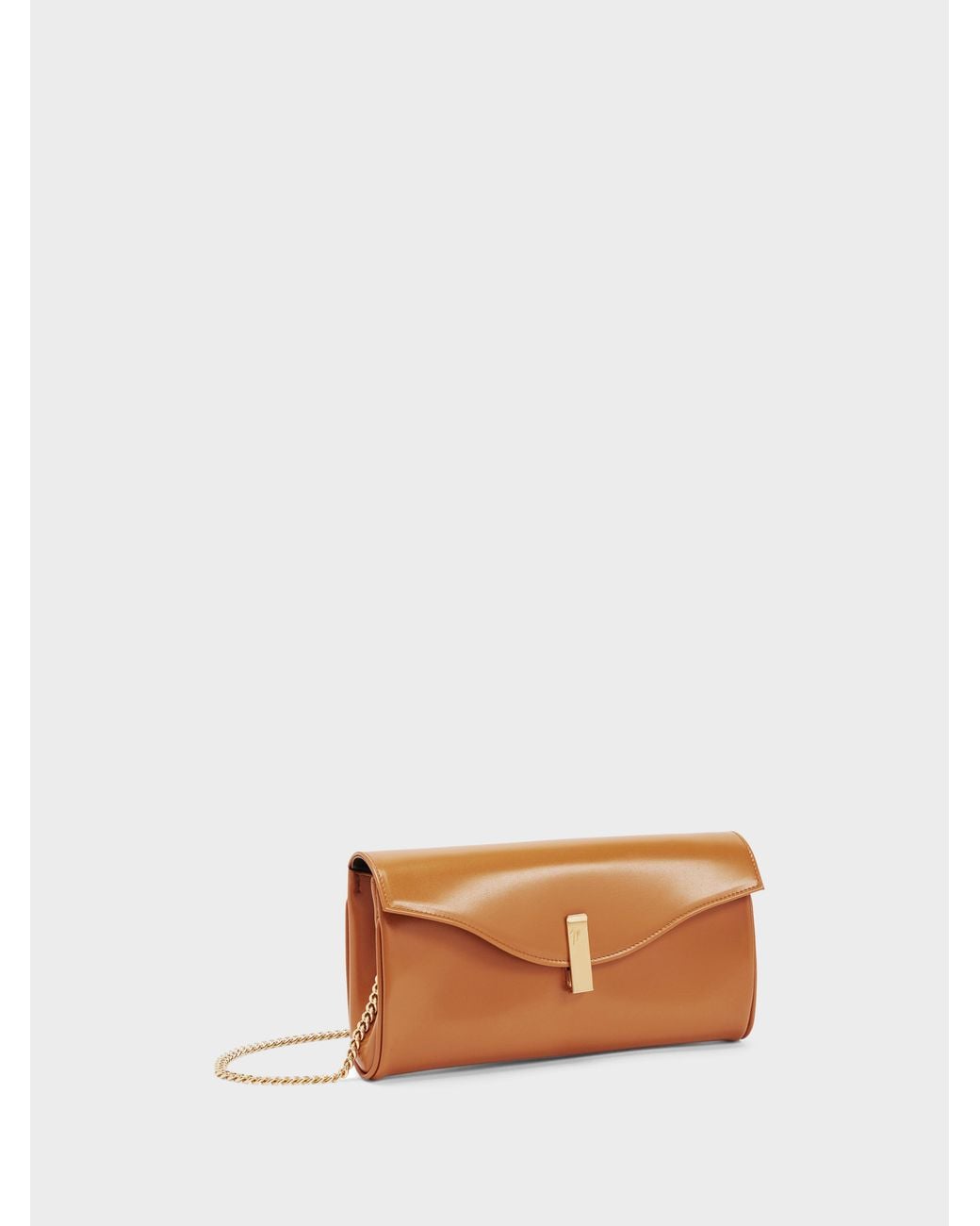 Giuseppe Zanotti White Flutie Clutch