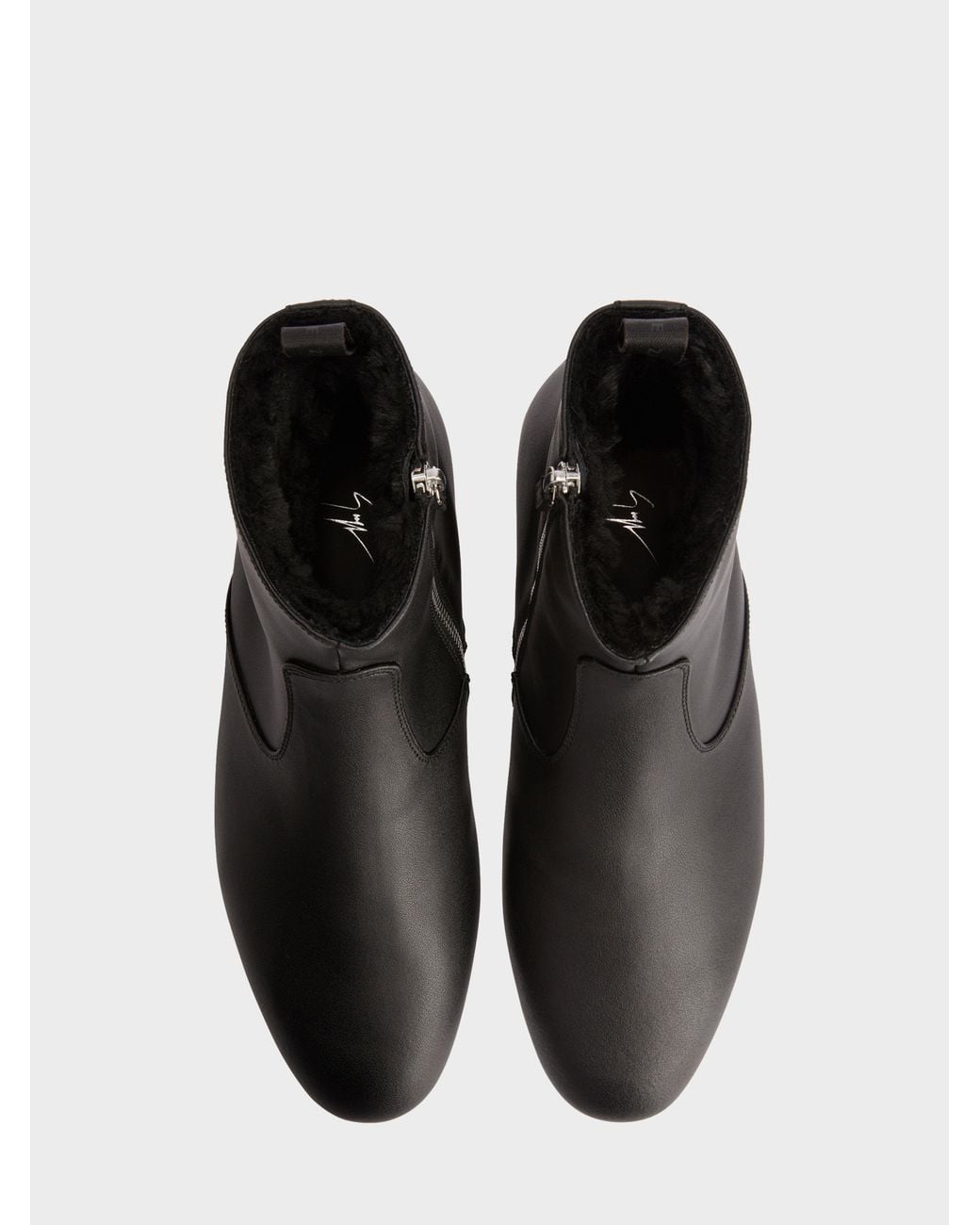 Giuseppe Zanotti Black Ron Bootie for men