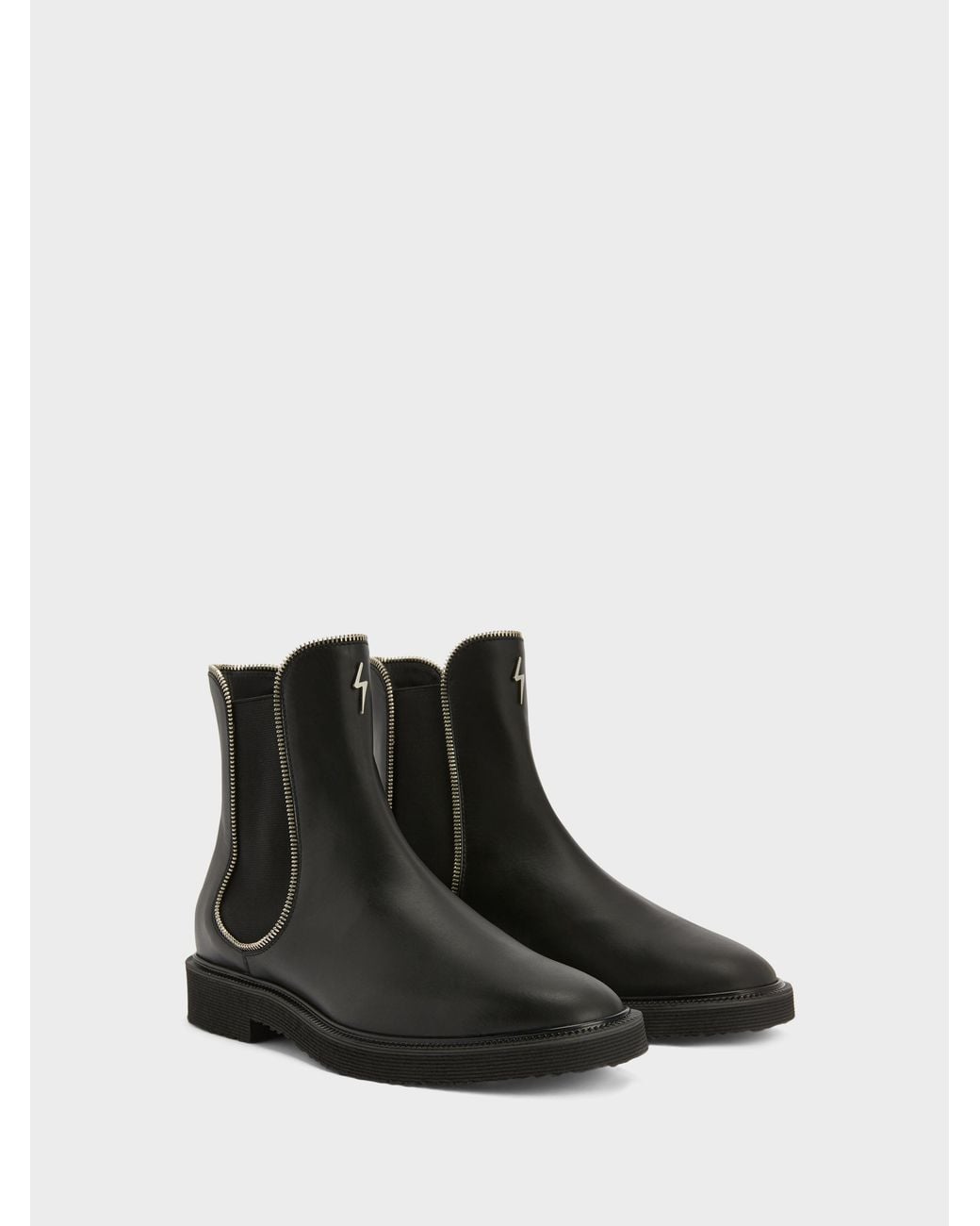 Giuseppe Zanotti Black Jaky Biker for men
