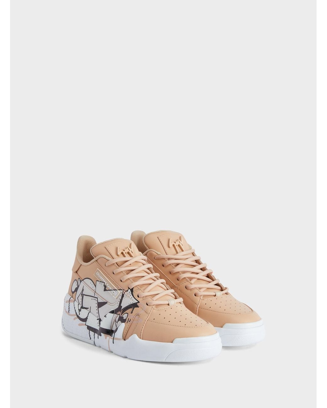 Giuseppe Zanotti White Talon Low Top