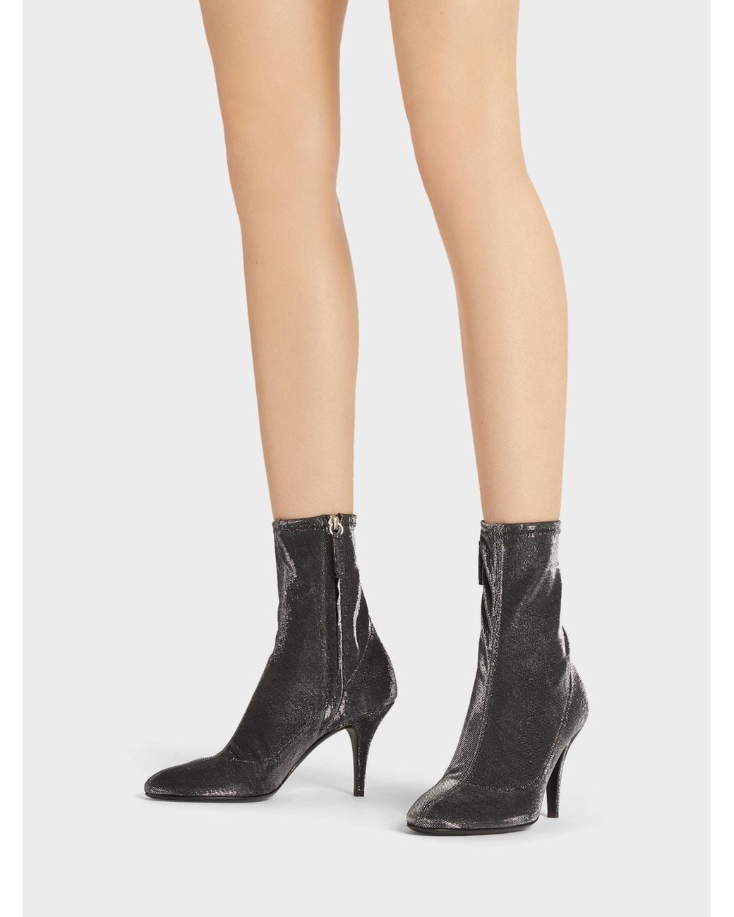 Giuseppe Zanotti White Felicienne Bootie 85