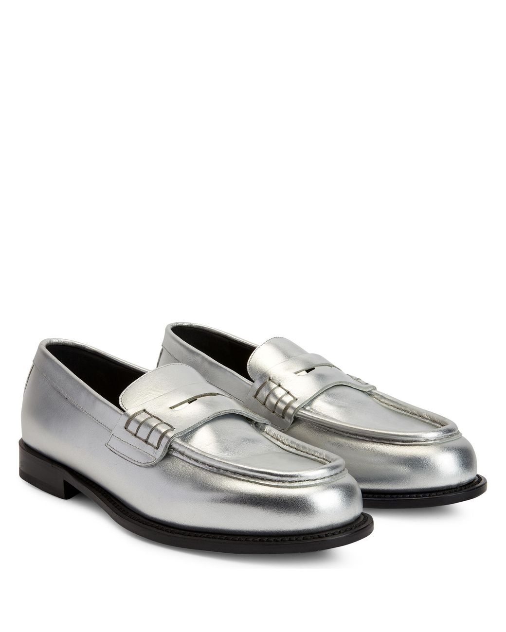 Giuseppe Zanotti White Euro Loafer for men
