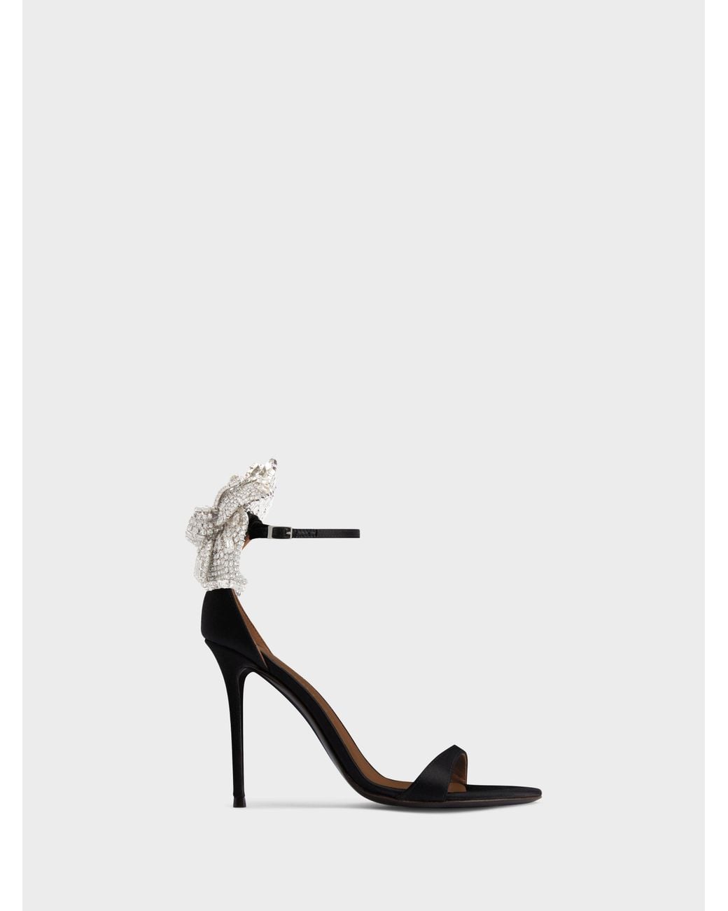 Giuseppe Zanotti White Camelia Sandal 105