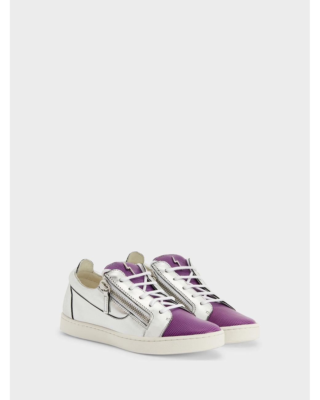 Giuseppe Zanotti White Nicki Low Top
