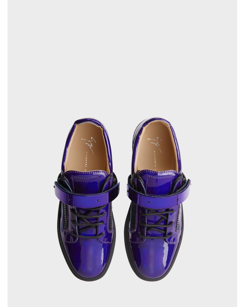 Giuseppe Zanotti Blue Frankie Low Top for men