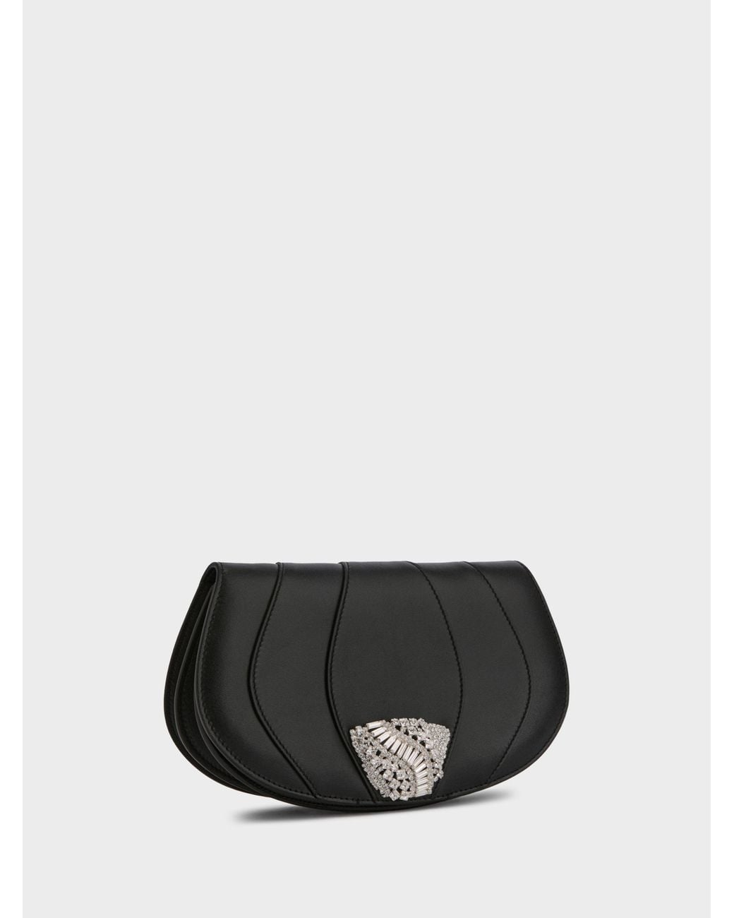 Giuseppe Zanotti Black Orbits Bag Clutch