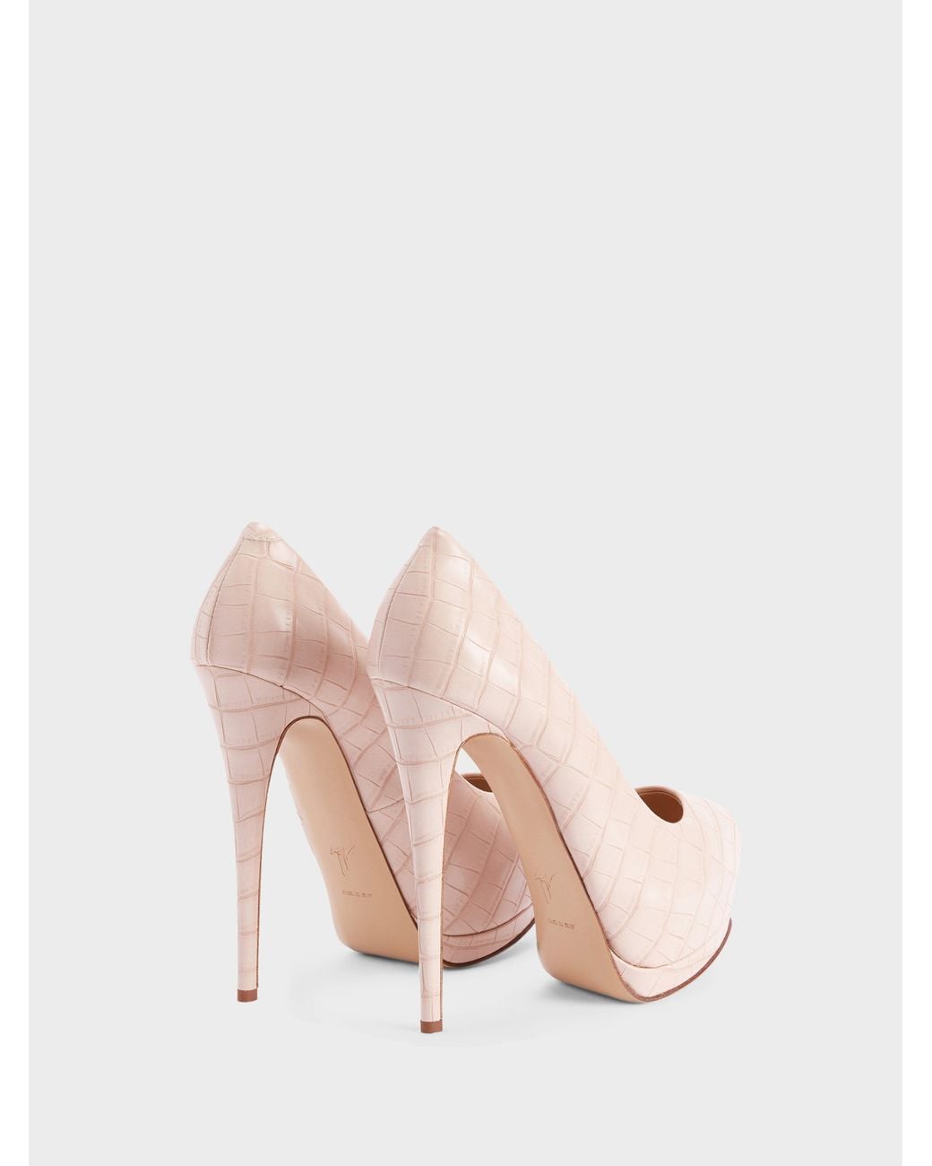 Giuseppe Zanotti White Sharon Pump