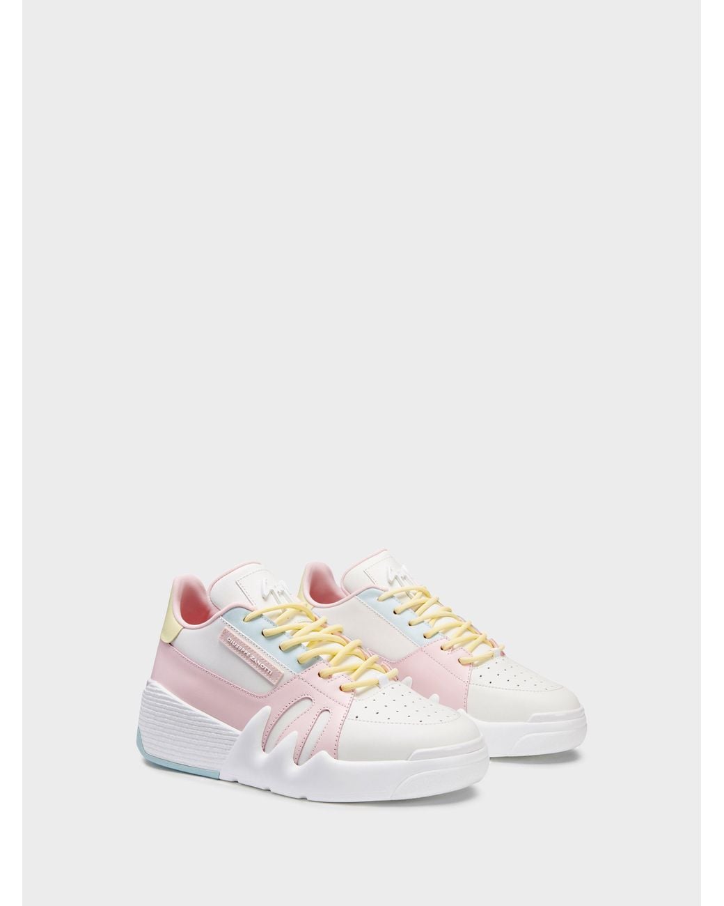 Giuseppe Zanotti White Talon Low Top