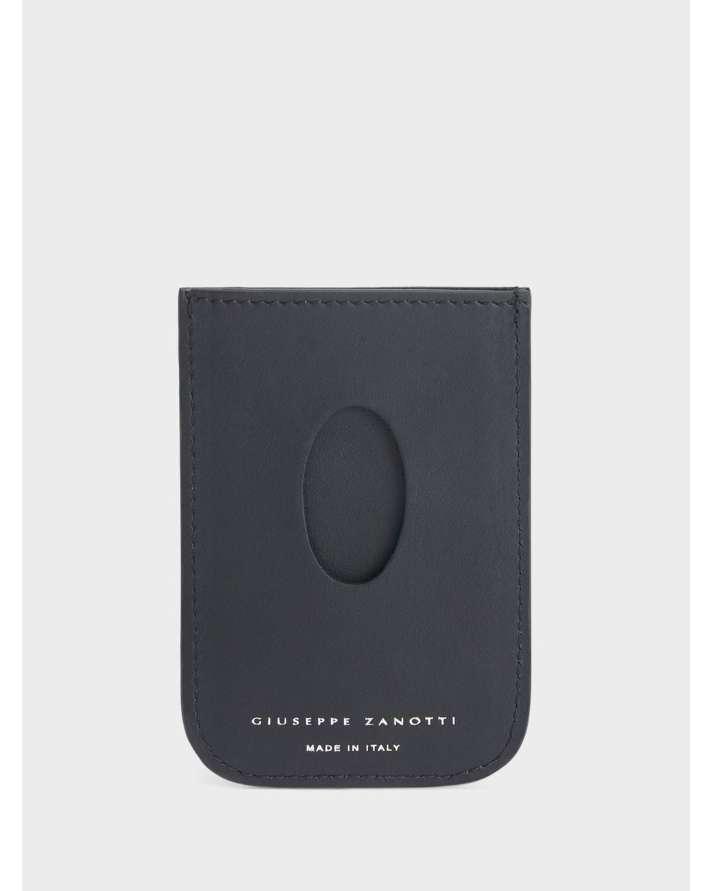 Giuseppe Zanotti Gray Albert Card Holder for men
