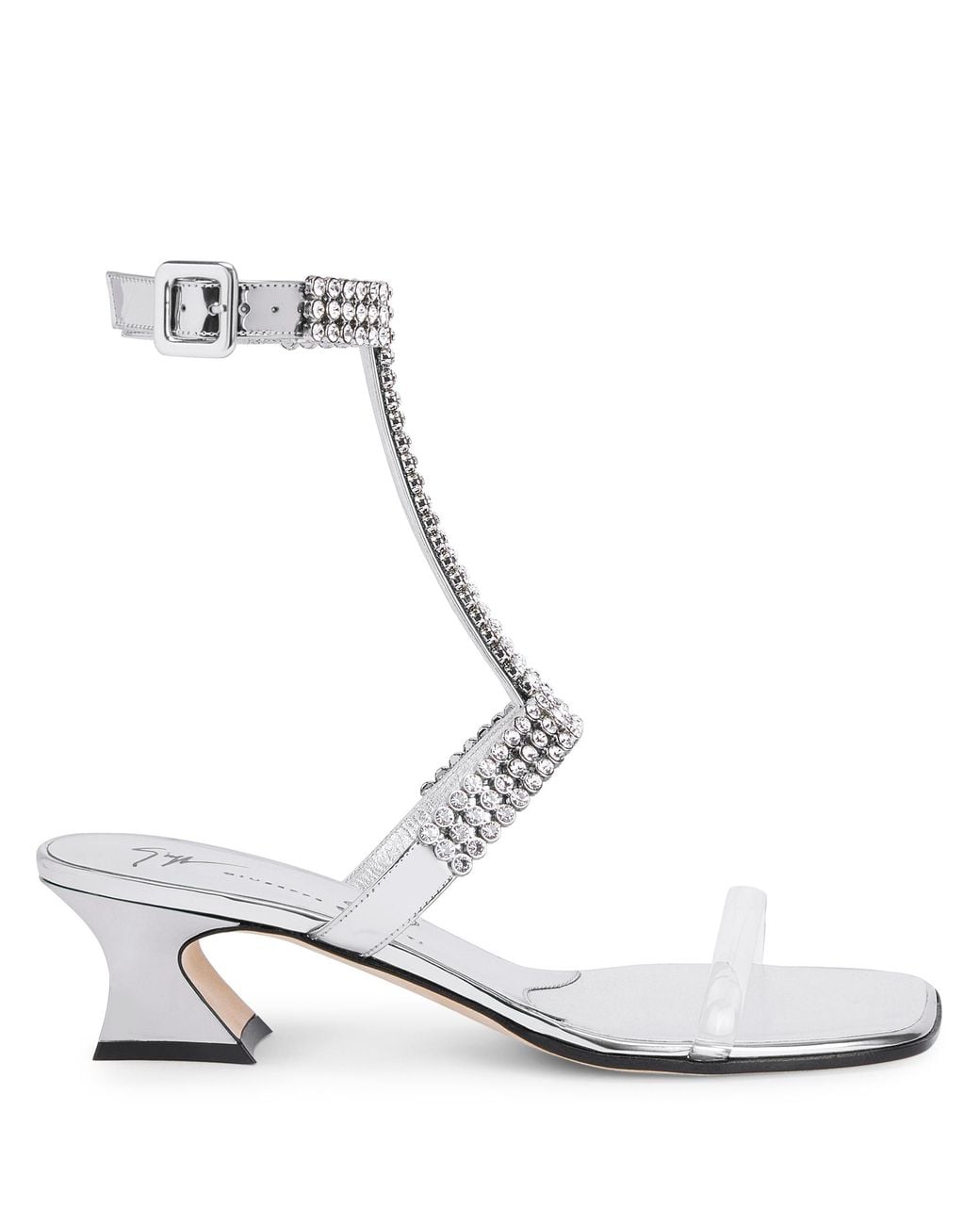 Giuseppe Zanotti White Devine Crystal 45