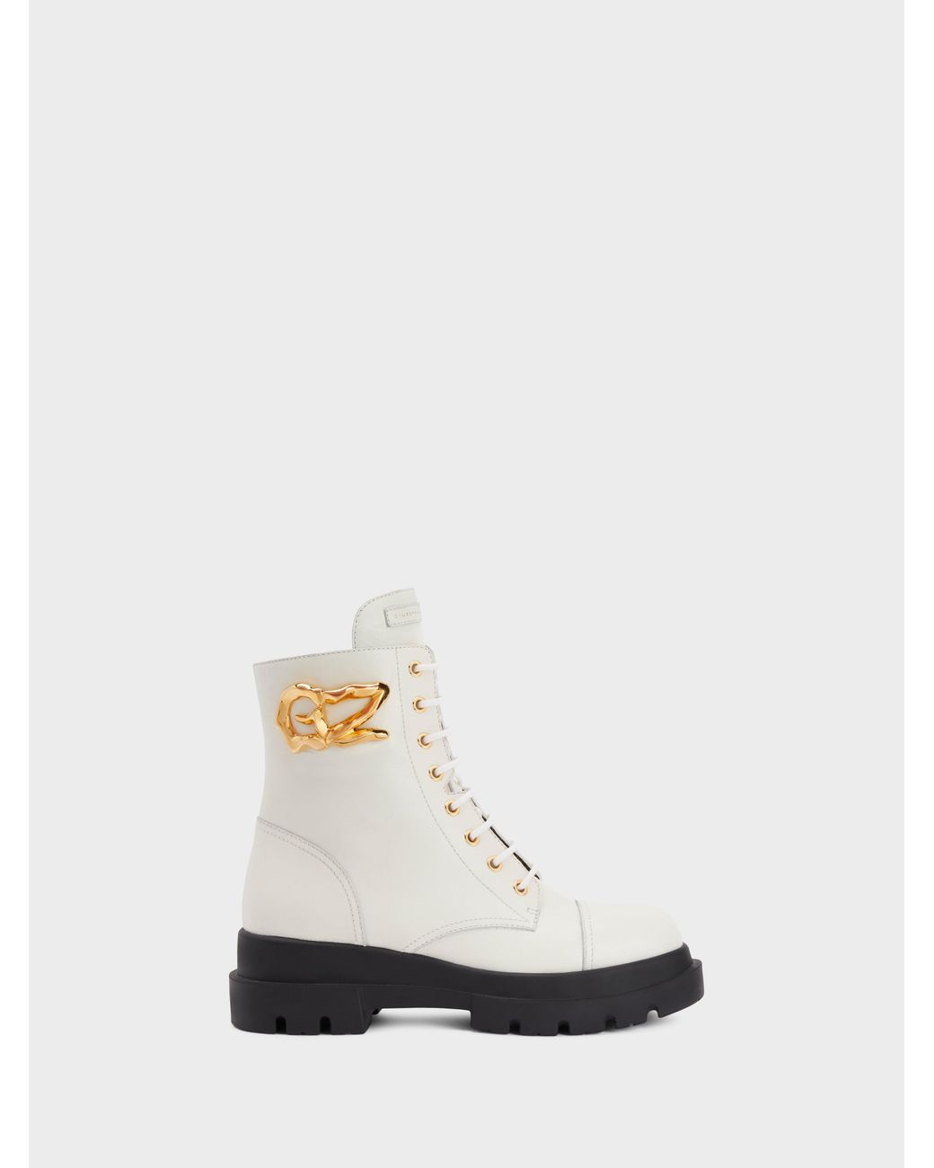 Giuseppe Zanotti White Tankie Boot