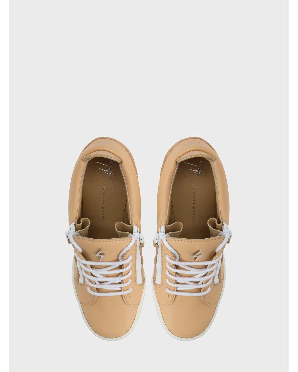 Giuseppe Zanotti White Addy Wedge