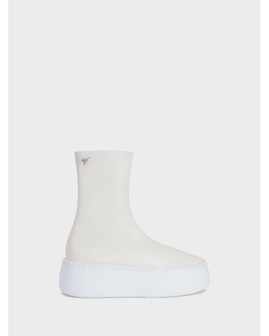 Giuseppe Zanotti White Gz League Maxi Bootie