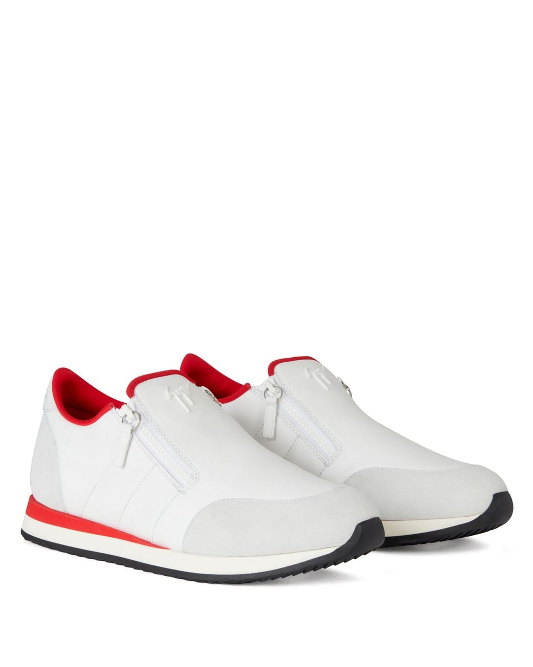 Giuseppe Zanotti White Jimi Zip for men