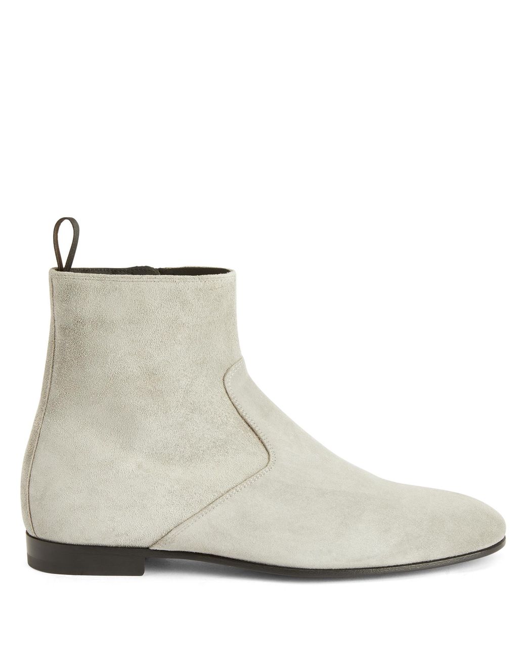 Giuseppe Zanotti Gray Ron Ankle Boots for men