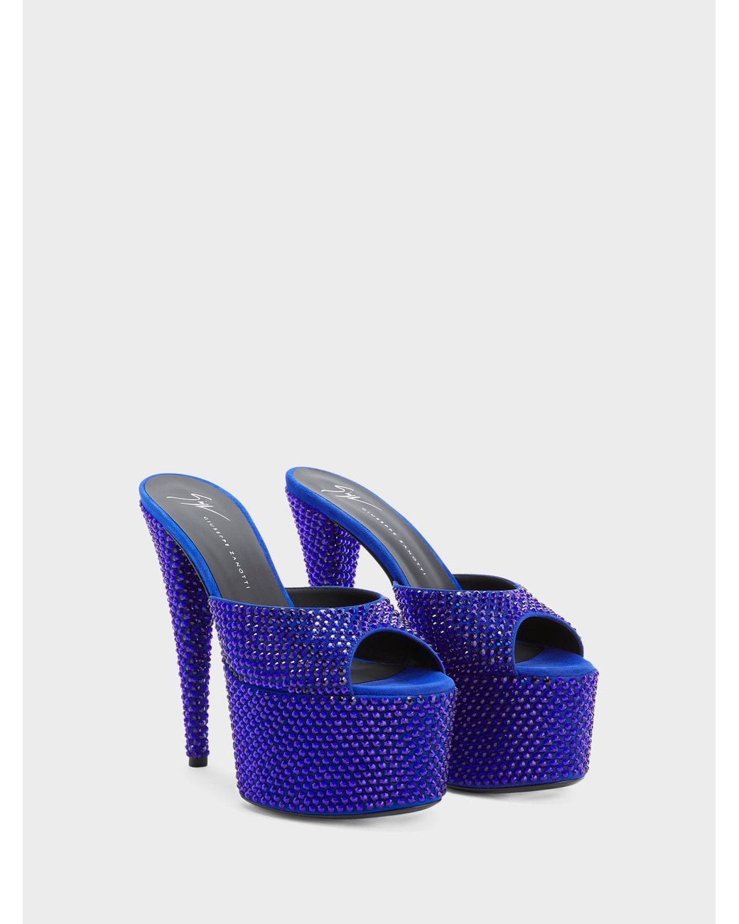 Giuseppe Zanotti Purple Gz Aida Mule 150