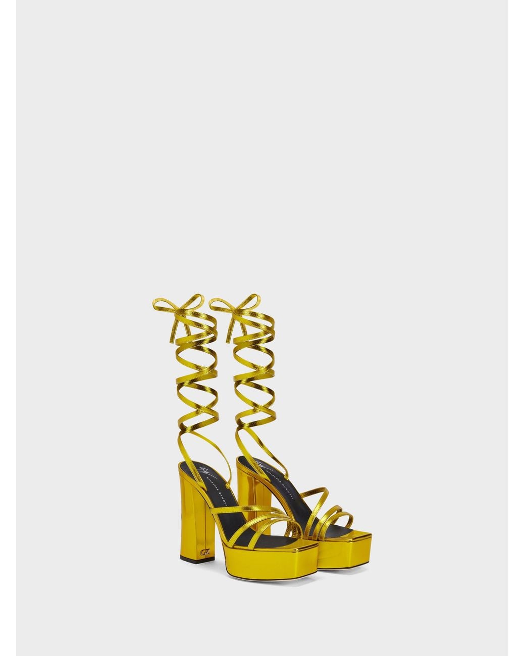 Giuseppe Zanotti Yellow Flavienne