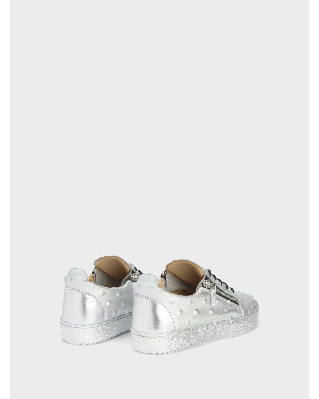 Giuseppe Zanotti White Frankie Low Top for men