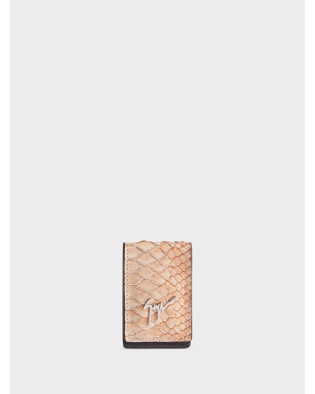 Giuseppe Zanotti White Albert Card Holder for men