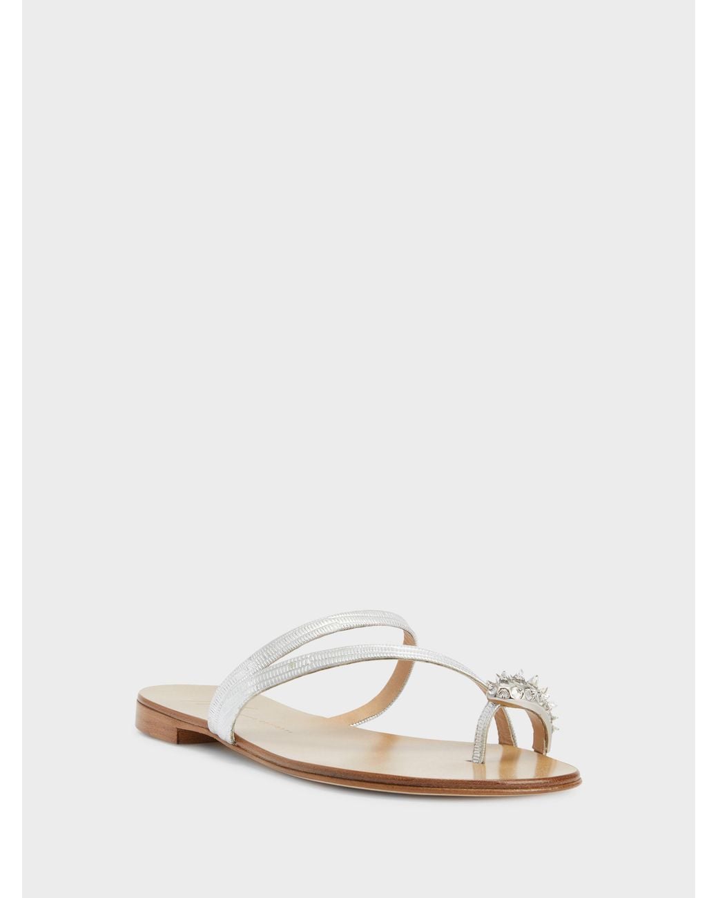 Giuseppe Zanotti White Febe Studs