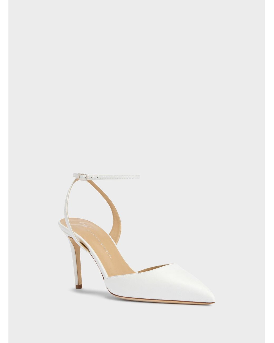 Giuseppe Zanotti White Shayoran Slingback