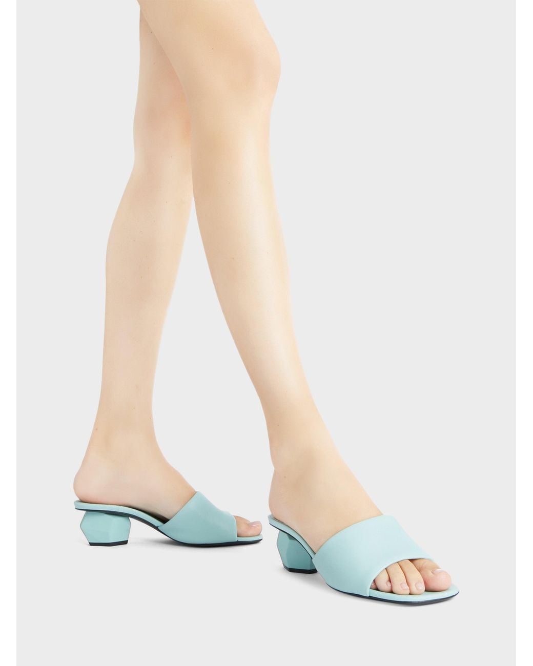 Giuseppe Zanotti White Rozalie Mule 45