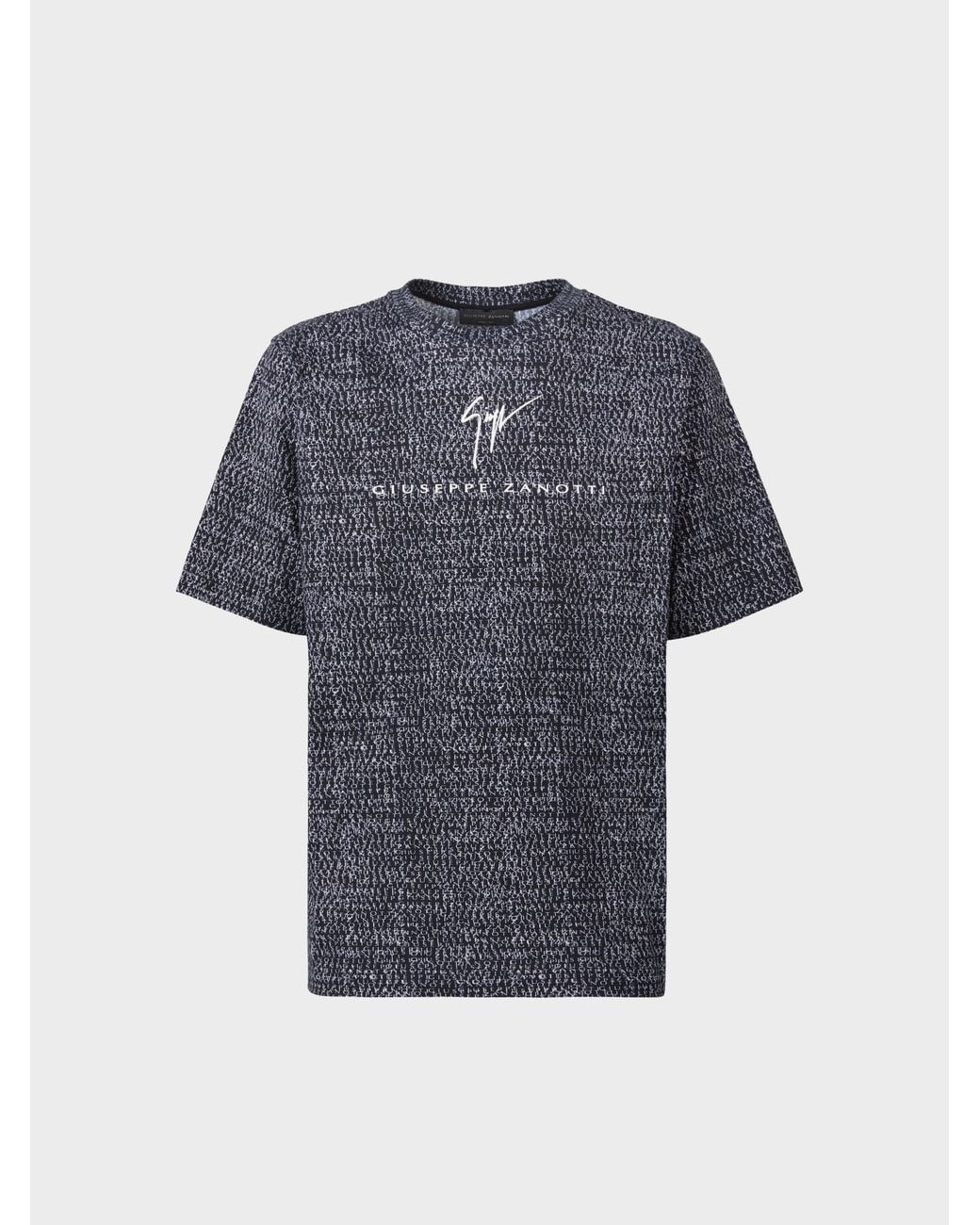 Giuseppe Zanotti Blue Lr-56 T-Shirt for men