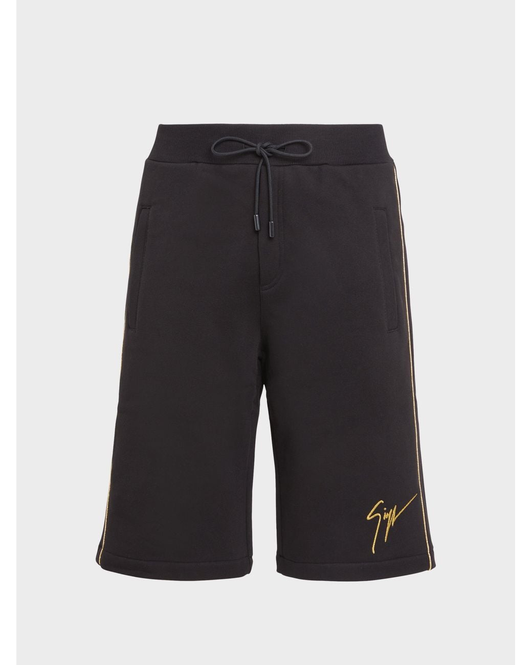 Giuseppe Zanotti Gray Lr-16 Shorts for men