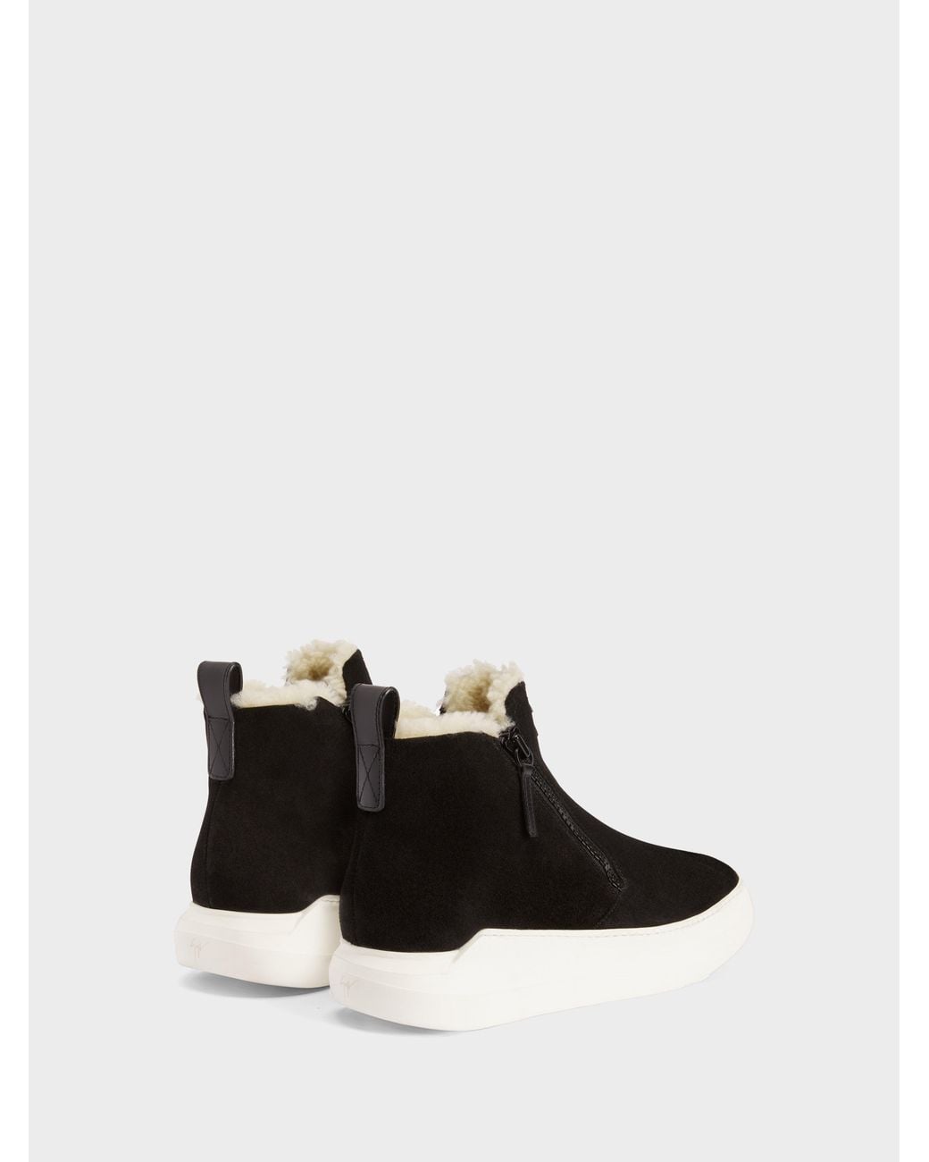 Giuseppe Zanotti White Conley High Bootie for men