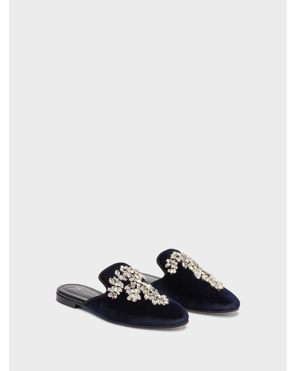 Giuseppe Zanotti Blue Elsa Crystal