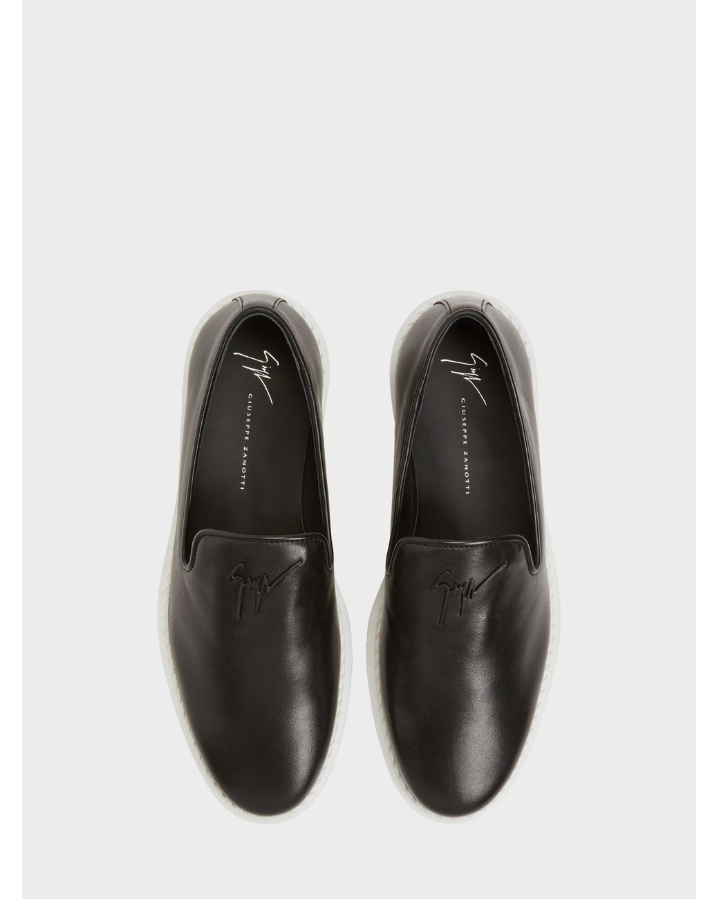Giuseppe Zanotti White Klaus Loafer for men
