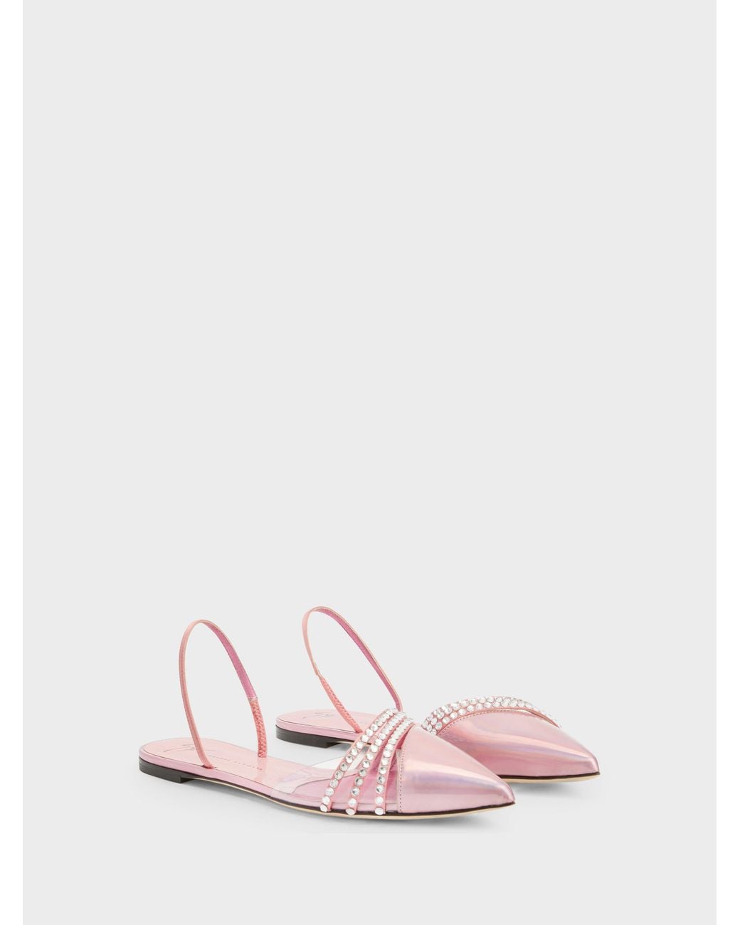 Giuseppe Zanotti Pink Claralie Slingback