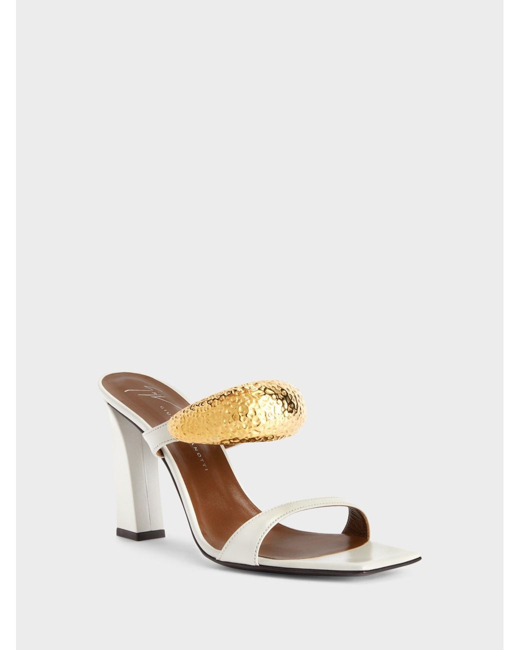 Giuseppe Zanotti White Gz-Ania 90