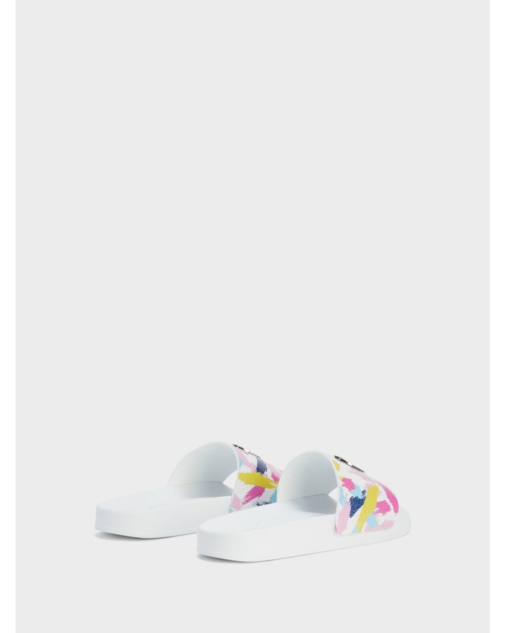 Giuseppe Zanotti White Brett Slide