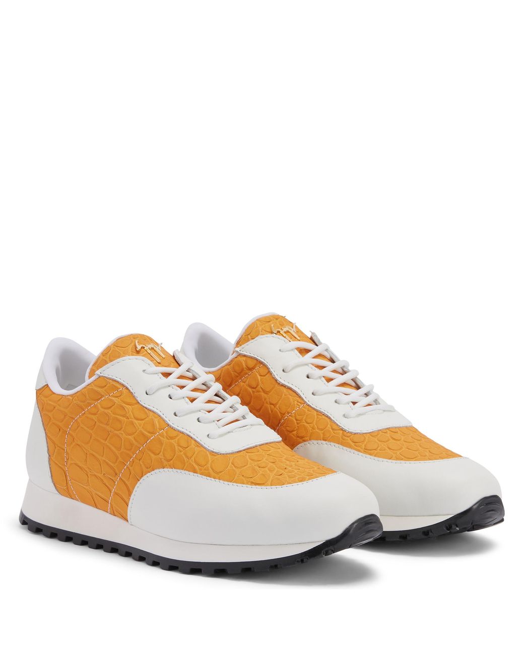 Giuseppe Zanotti Orange Jimi Running for men