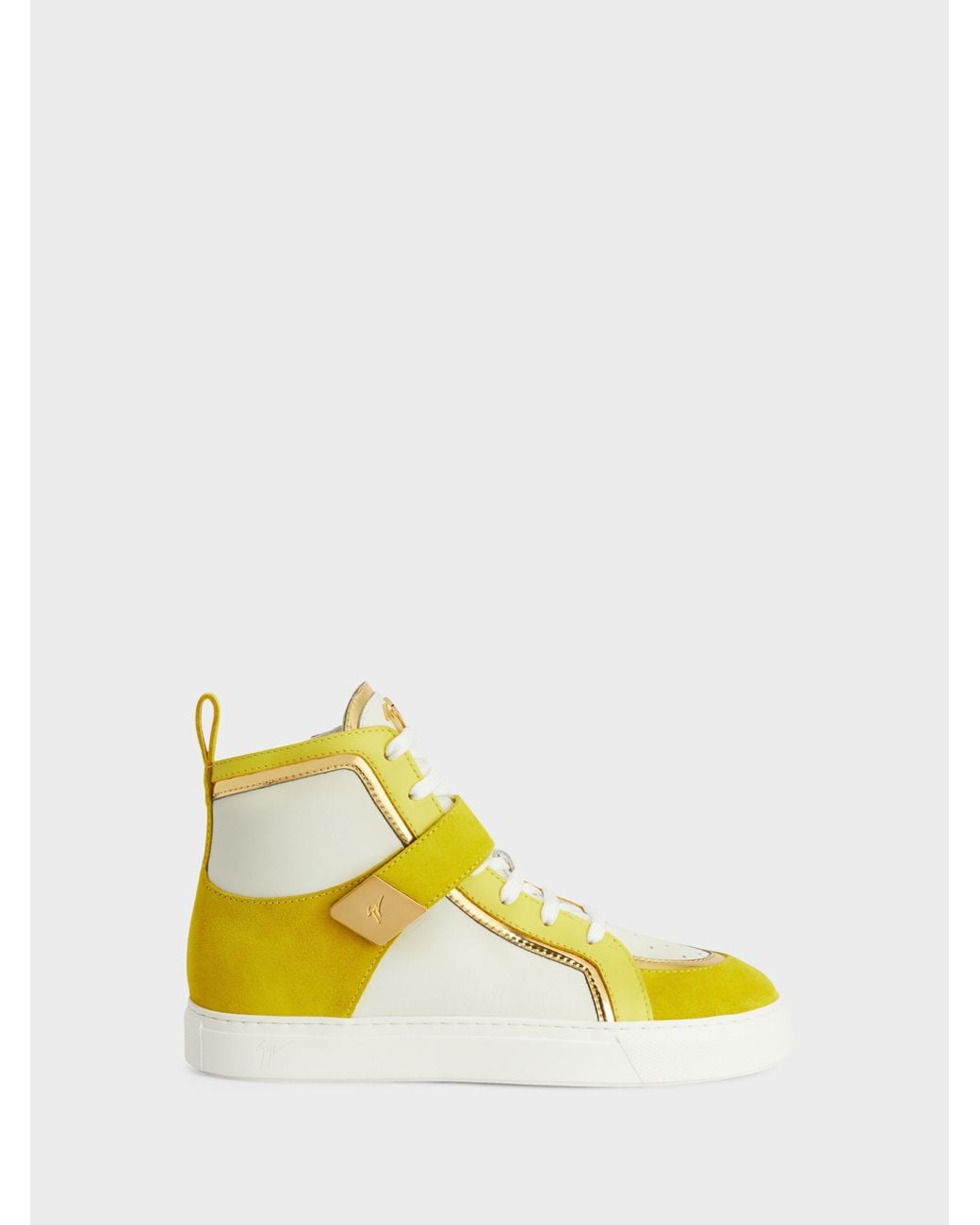 Giuseppe Zanotti Yellow Zenas High Top